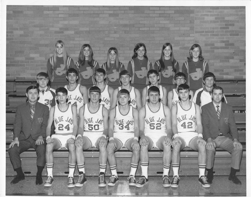 1970-71 Delphos St. John's Boys Basketball Team Picture