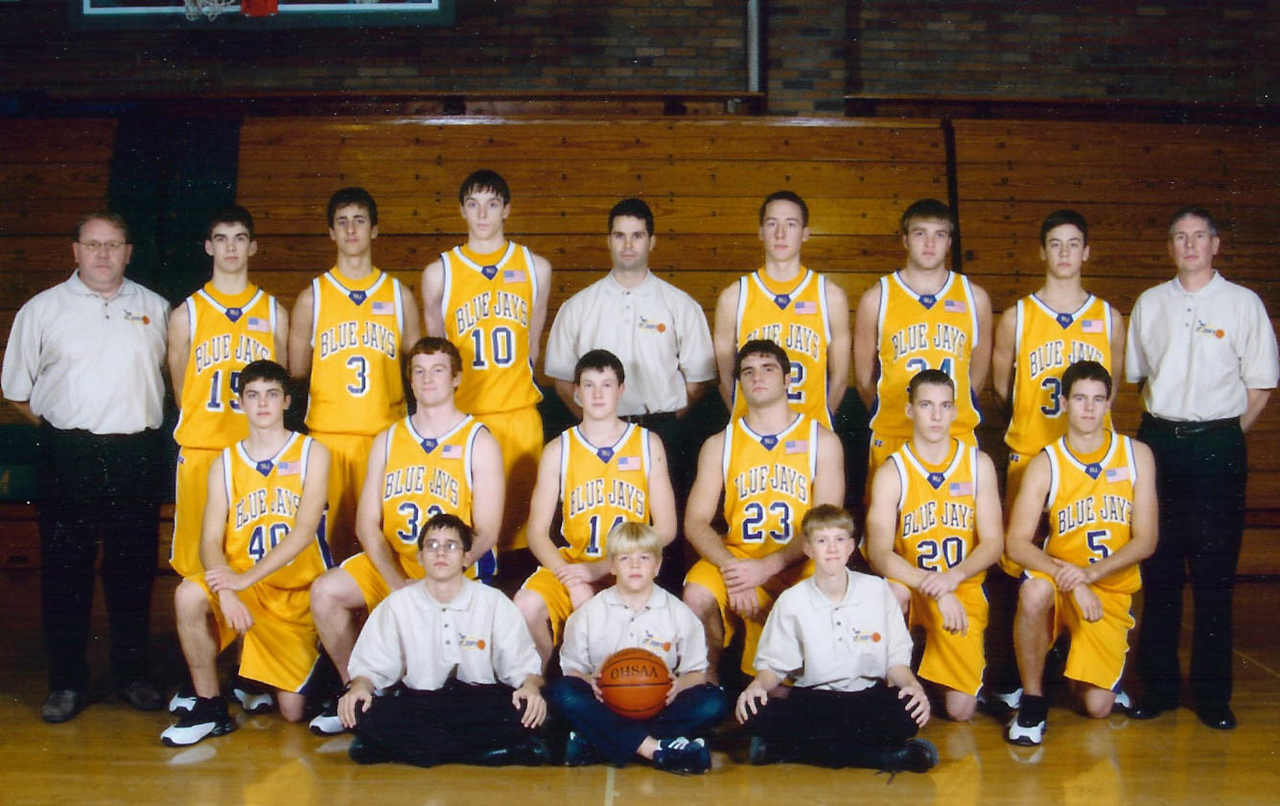 2003-04 Delphos St. John's Boys Basketball Team Picture