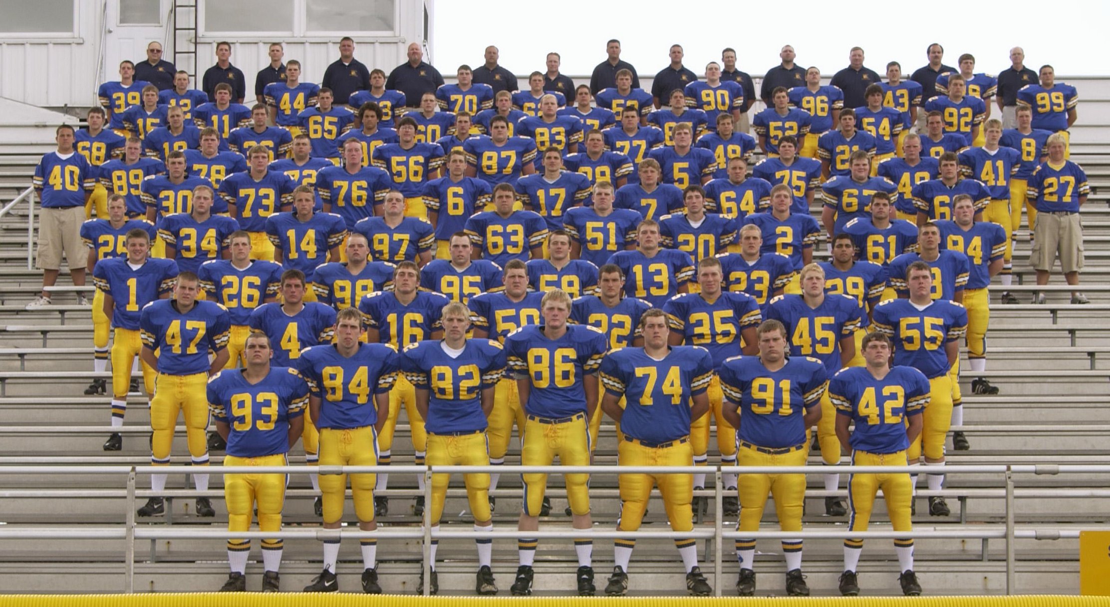 2005 St. Marys Football Team Picture