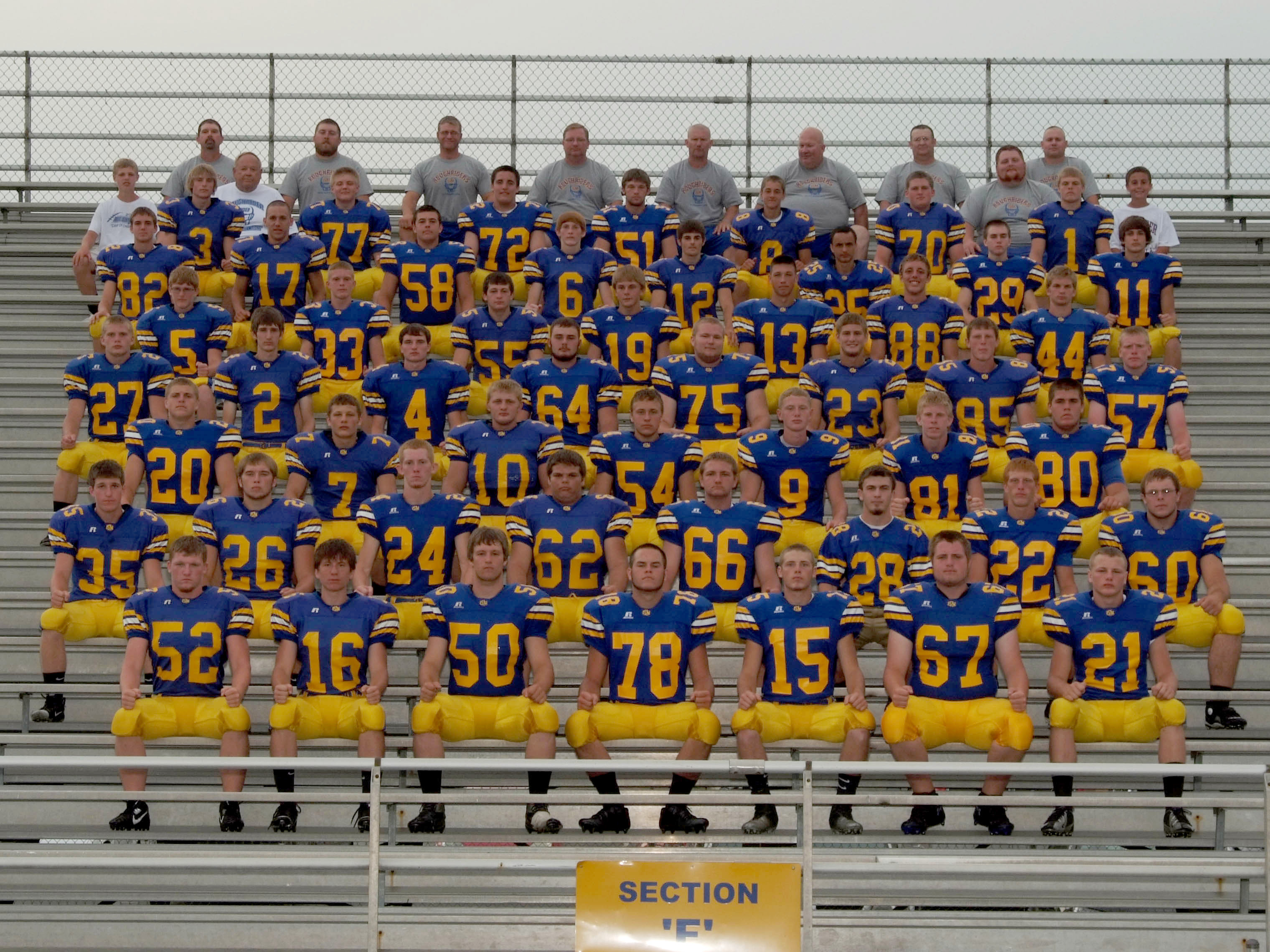 2013 St. Marys Football Team Picture