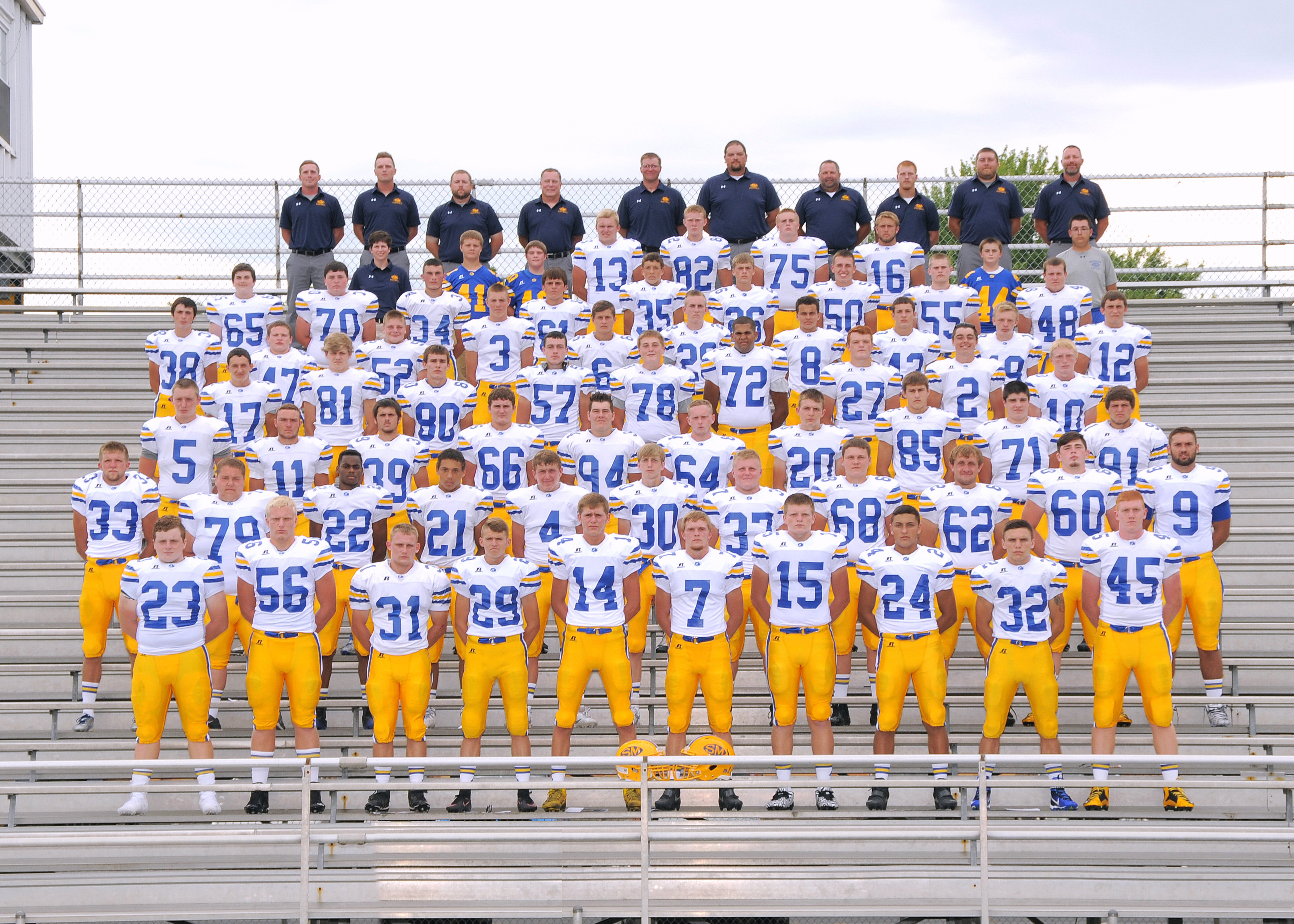 2016 St. Marys Football Team Picture
